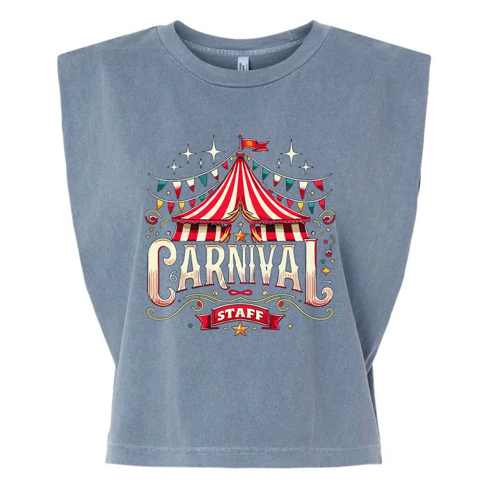 Carnival Staff Circus Matching Garment-Dyed Women's Muscle Tee