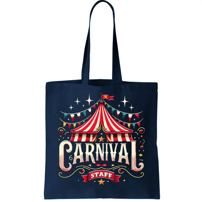 Carnival Staff Circus Matching Tote Bag