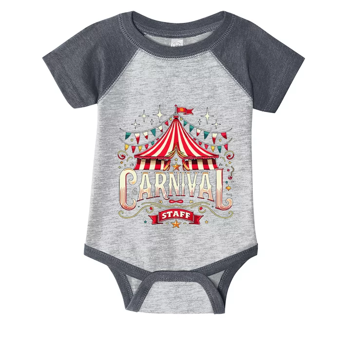 Carnival Staff Circus Matching Infant Baby Jersey Bodysuit