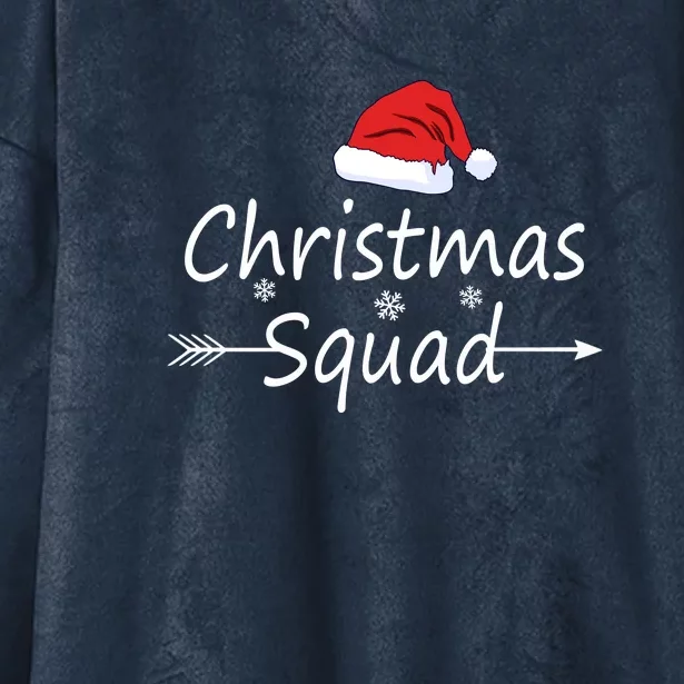 Christmas Squad Hooded Wearable Blanket