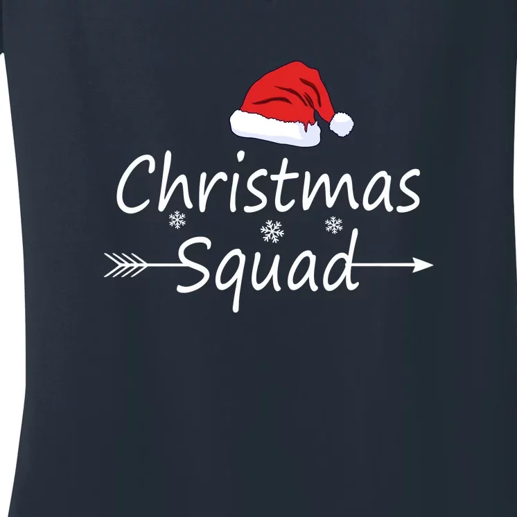 Christmas Squad Women's V-Neck T-Shirt