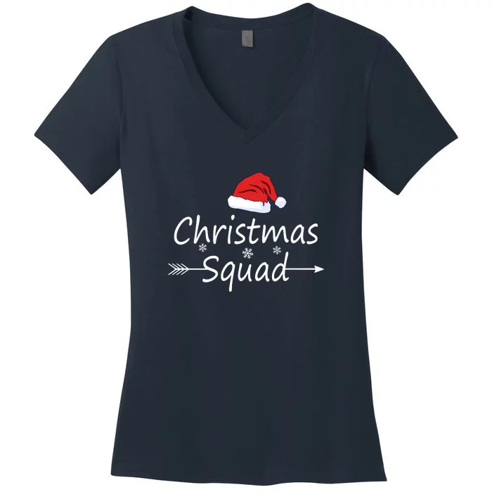 Christmas Squad Women's V-Neck T-Shirt