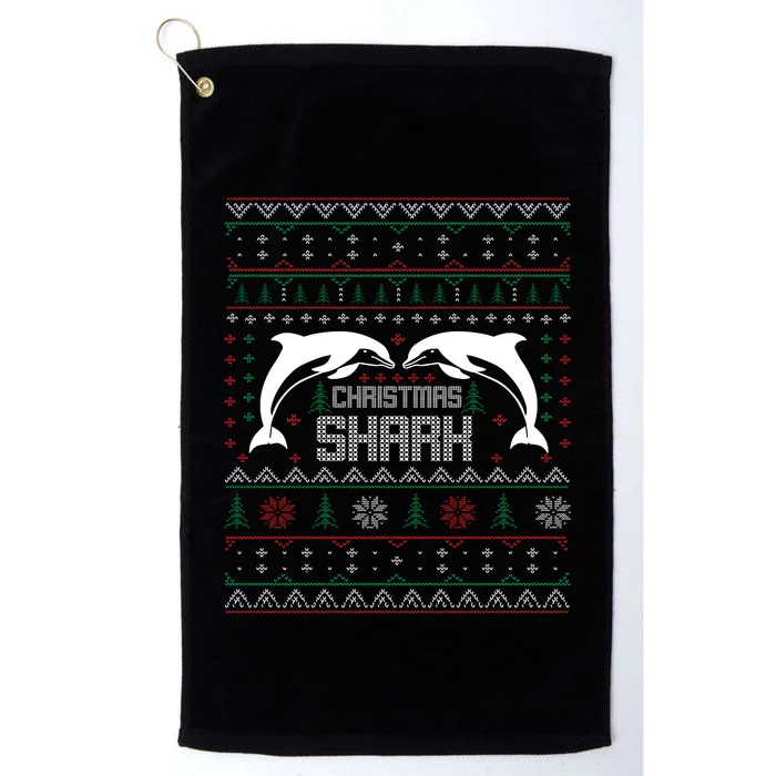 Christmas Shark Platinum Collection Golf Towel