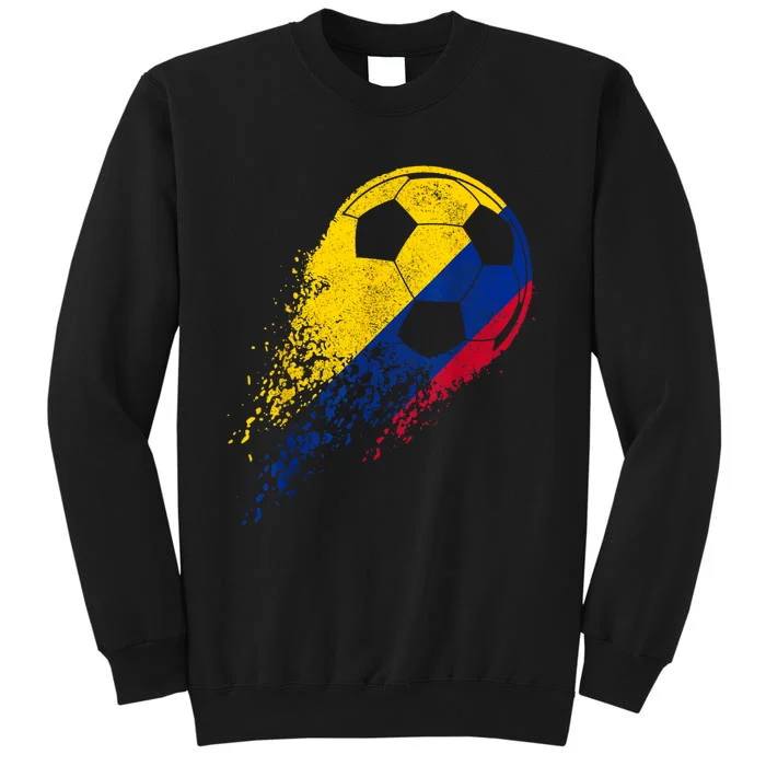 Colombia Soccer Colombian Flag Pride Soccer Player Sweatshirt