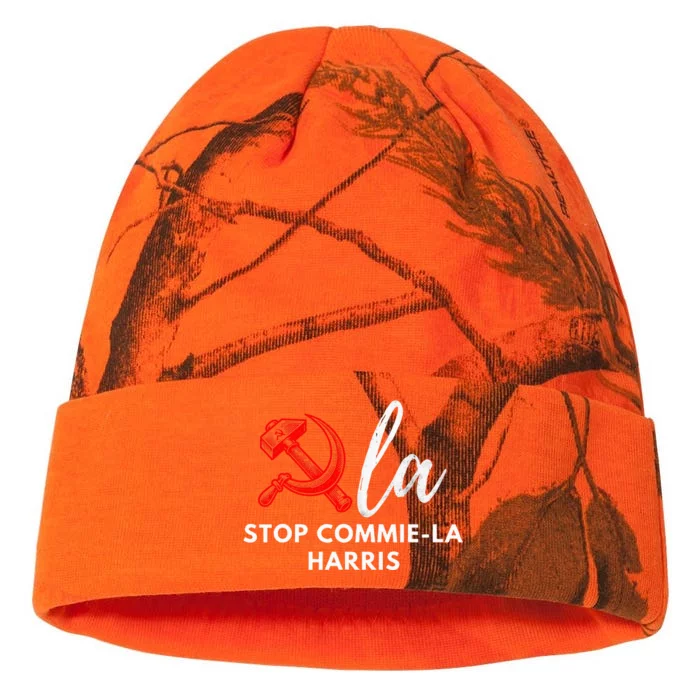 Commiela Stop Commiela Harris Stop Kamala Kati - 12in Camo Beanie