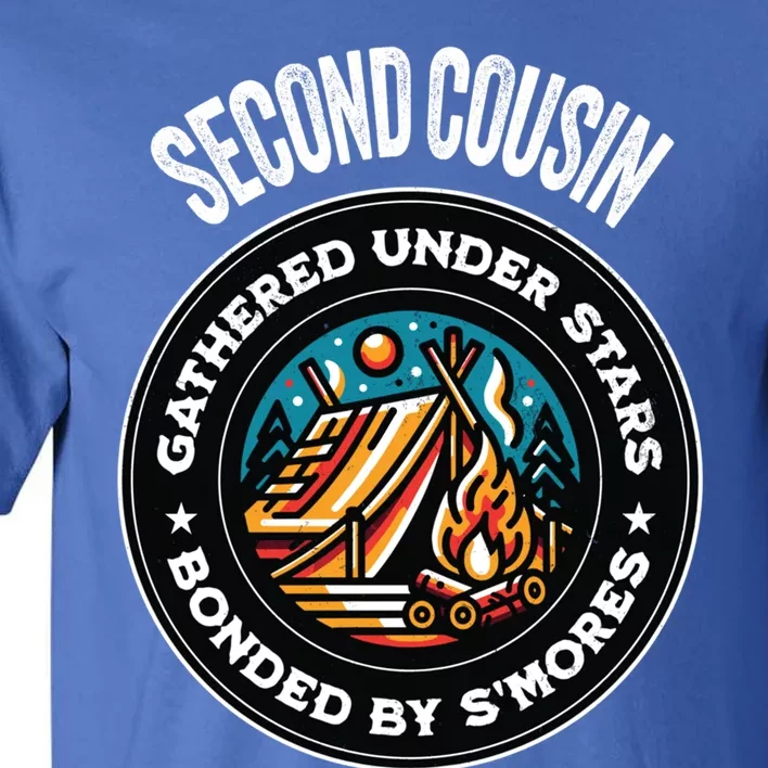 Cute Second Cousin Family Matching Camping Gift Tall T-Shirt