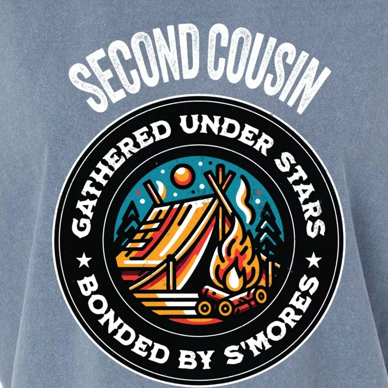 Cute Second Cousin Family Matching Camping Gift Garment-Dyed Women's Muscle Tee