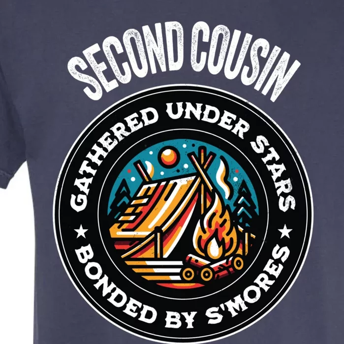 Cute Second Cousin Family Matching Camping Gift Garment-Dyed Heavyweight T-Shirt