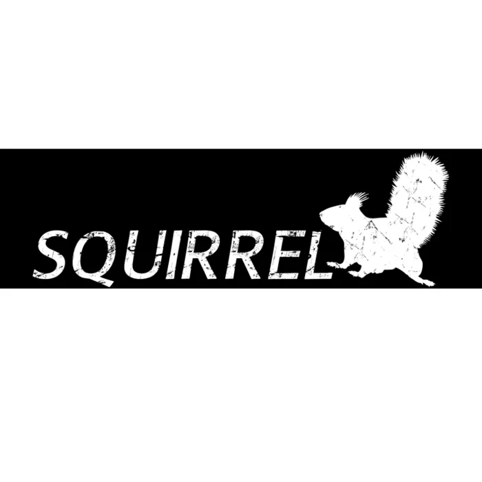 Cute Squirrel Bumper Sticker