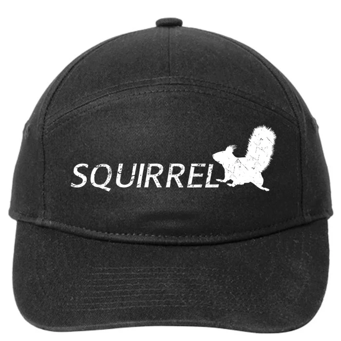 Cute Squirrel 7-Panel Snapback Hat