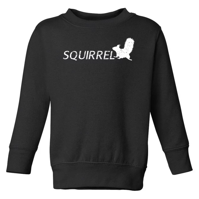 Cute Squirrel Toddler Sweatshirt