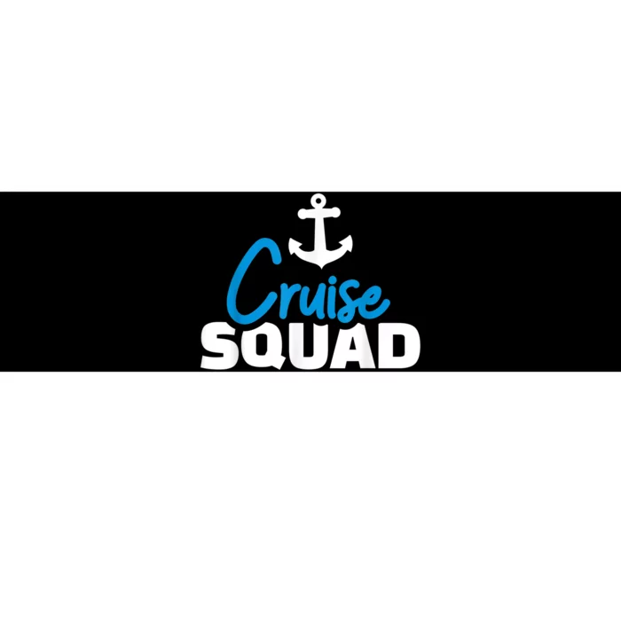 Cruise Squad Bumper Sticker