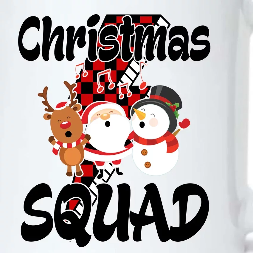 Christmas Squad Cute Holiday Musical Black Color Changing Mug