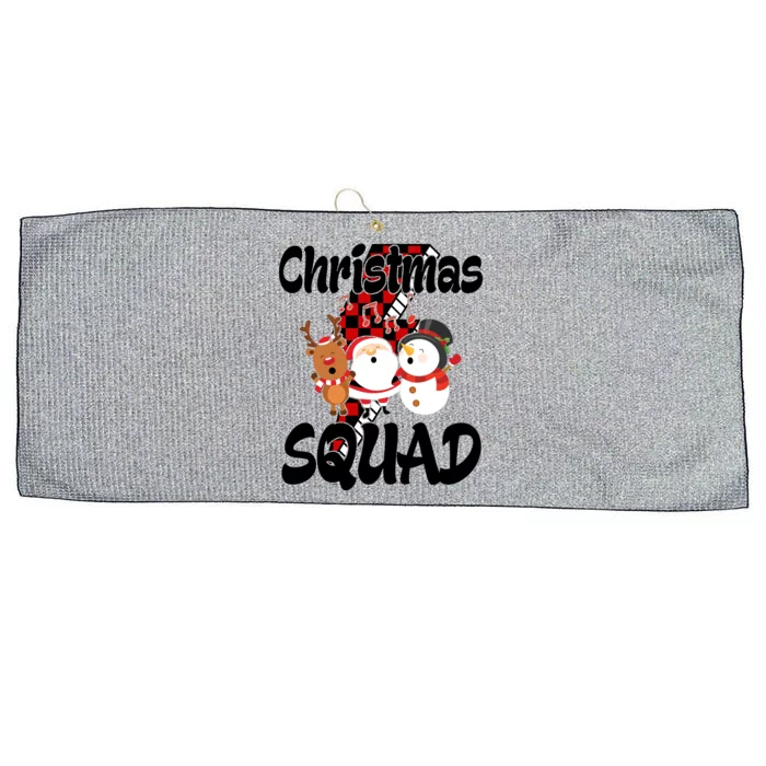 Christmas Squad Cute Holiday Musical Large Microfiber Waffle Golf Towel