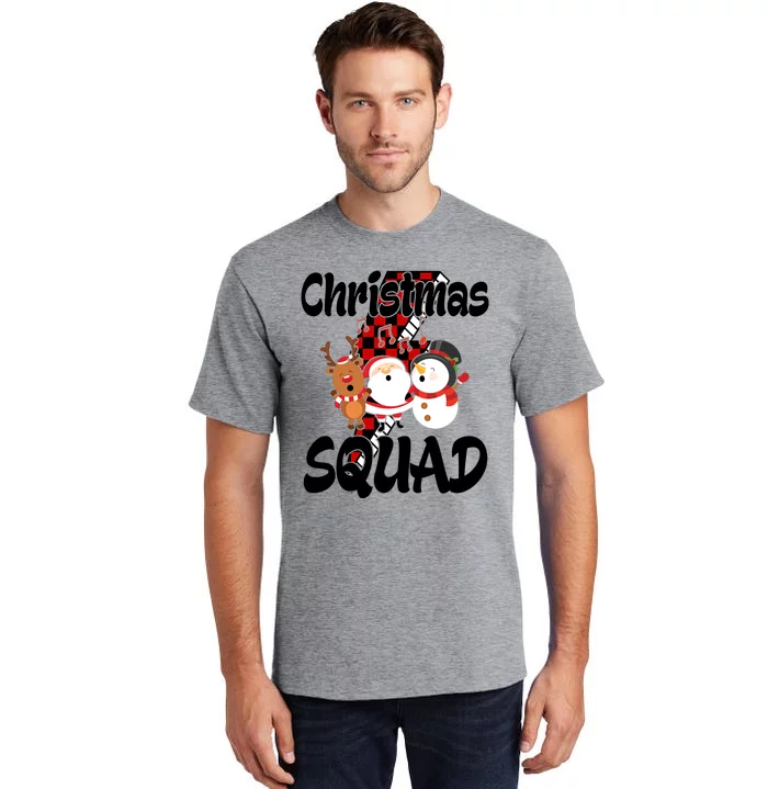 Christmas Squad Cute Holiday Musical Tall T-Shirt