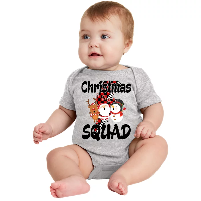 Christmas Squad Cute Holiday Musical Baby Bodysuit