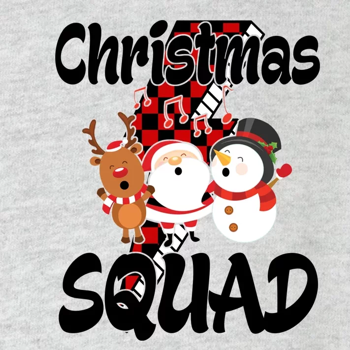 Christmas Squad Cute Holiday Musical Toddler Long Sleeve Shirt