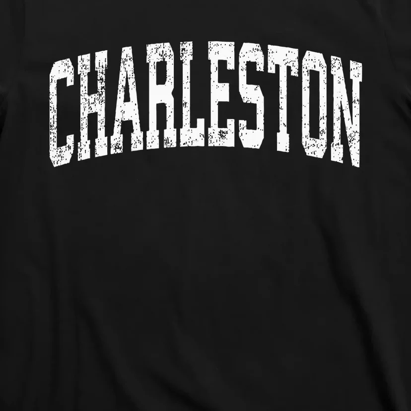 Charleston South Carolina Sc Vintage Athletic Sports Design T-Shirt