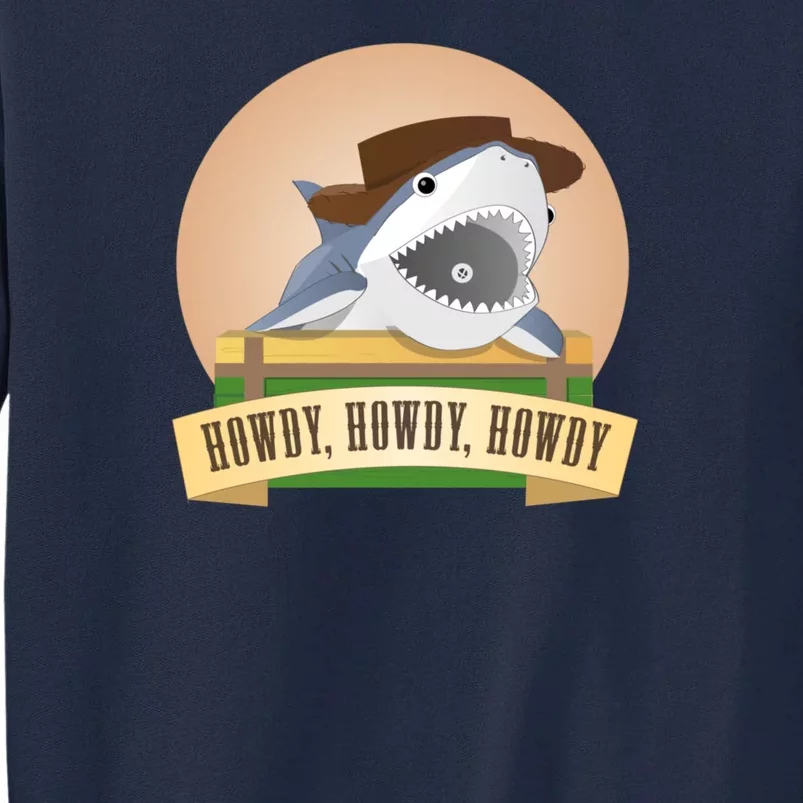 Cowboy Shark Tall Sweatshirt