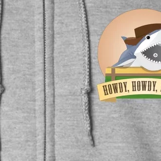 Cowboy Shark Full Zip Hoodie