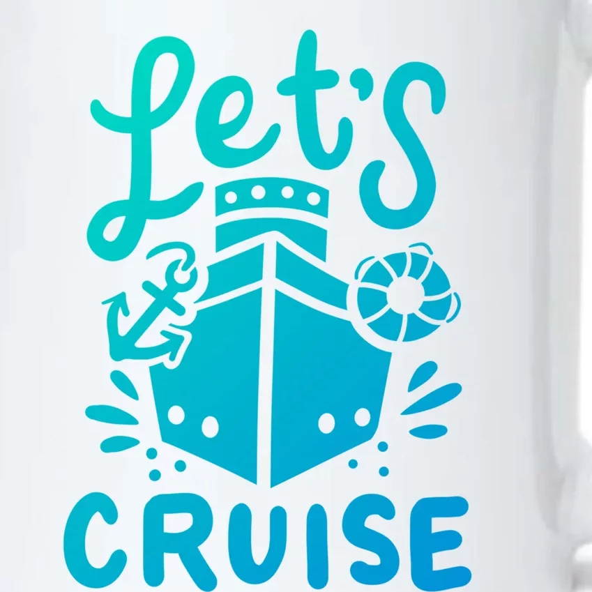 Cruise Ship Cruising Boating Sailing Yacht Captain Summer Gift Black Color Changing Mug