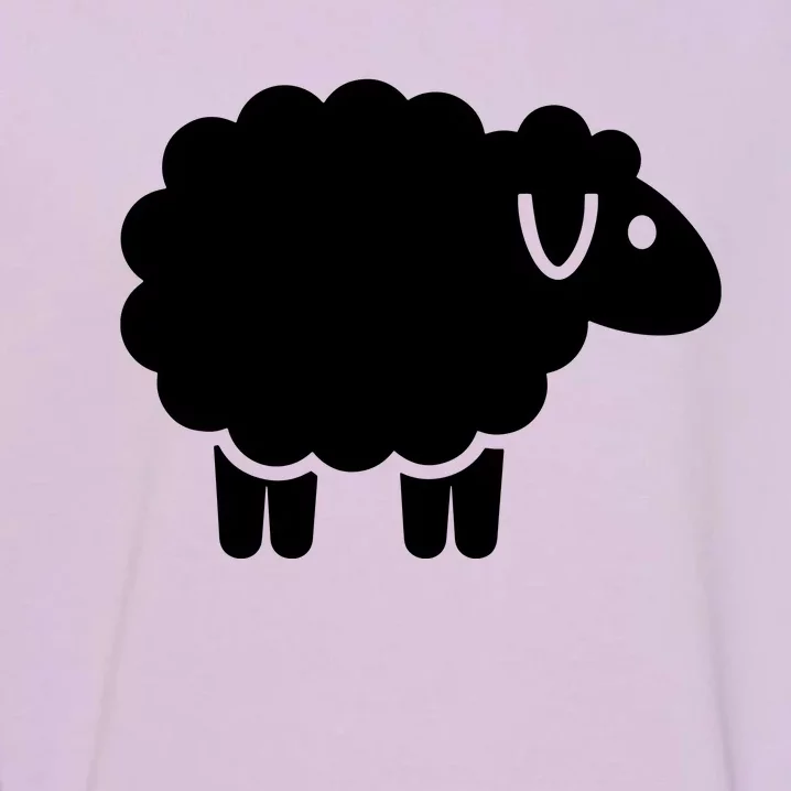 Cute Sheep Garment-Dyed Sweatshirt