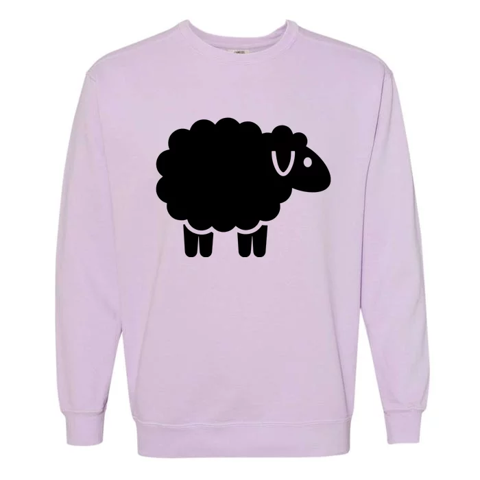 Cute Sheep Garment-Dyed Sweatshirt