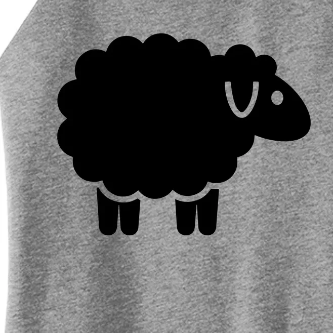 Cute Sheep Women’s Perfect Tri Rocker Tank