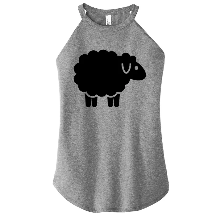 Cute Sheep Women’s Perfect Tri Rocker Tank