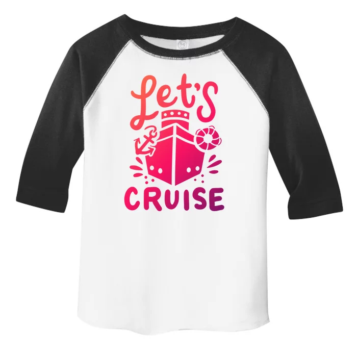 Cruise Ship Cruising Boating Sailing Yacht Captain Summer Gift Toddler Fine Jersey T-Shirt