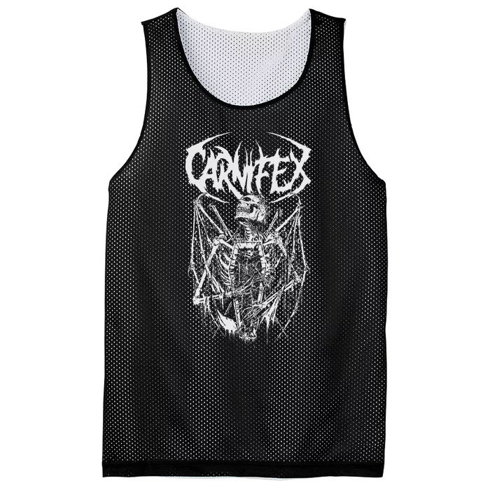 Carnifex Skull Coffin Mesh Reversible Basketball Jersey Tank