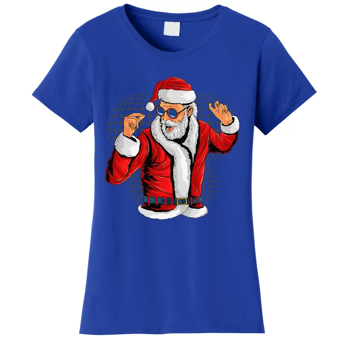 Cool Santa Claus Christmas Party Outfit Funny And Funny Women's T-Shirt