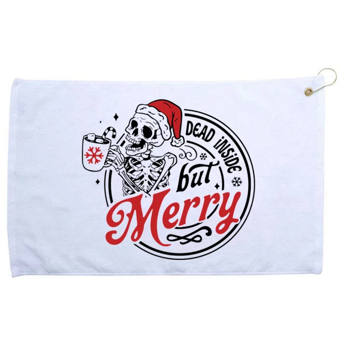 Christmas Skeleton Grommeted Golf Towel