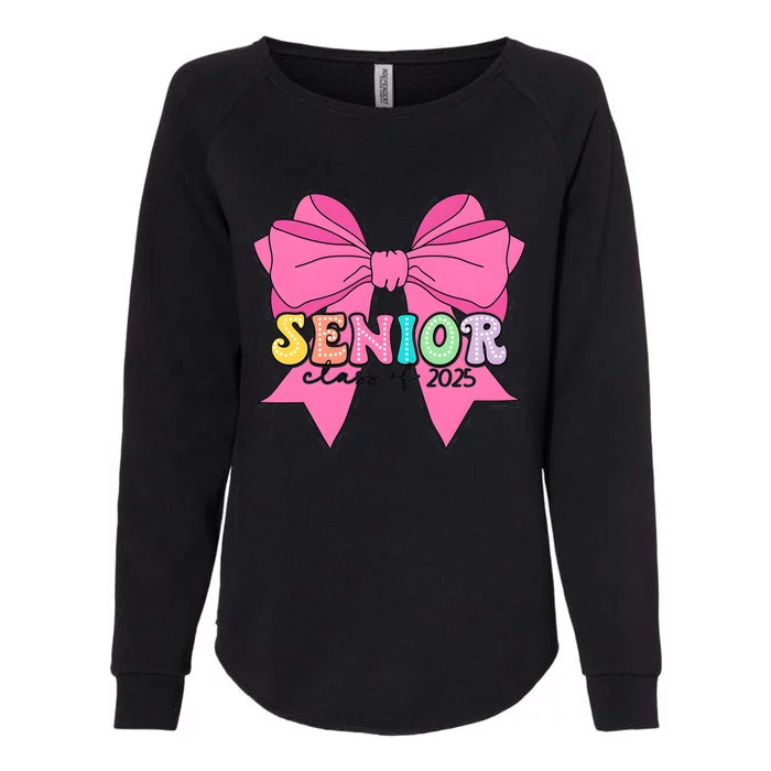 Coquette Senior Class Of 2025 Womens California Wash Sweatshirt