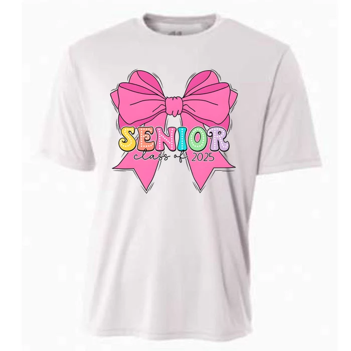 Coquette Senior Class Of 2025 Cooling Performance Crew T-Shirt