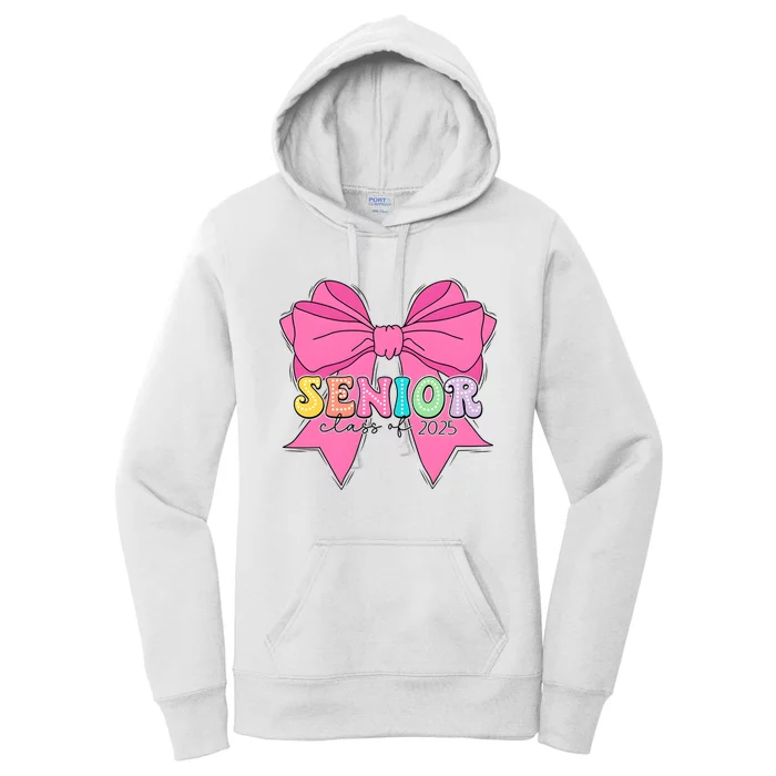 Coquette Senior Class Of 2025 Women's Pullover Hoodie