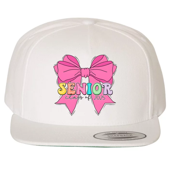 Coquette Senior Class Of 2025 Wool Snapback Cap