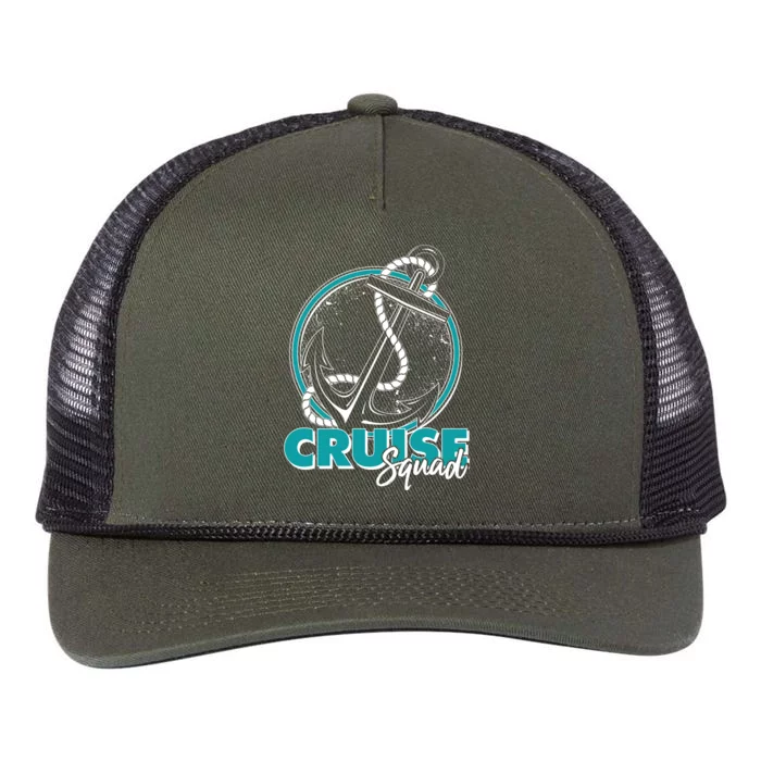 Cruise Squad Retro Rope Trucker Hat Cap