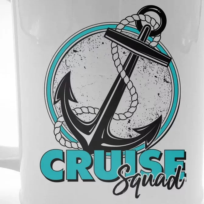 Cruise Squad Front & Back Beer Stein