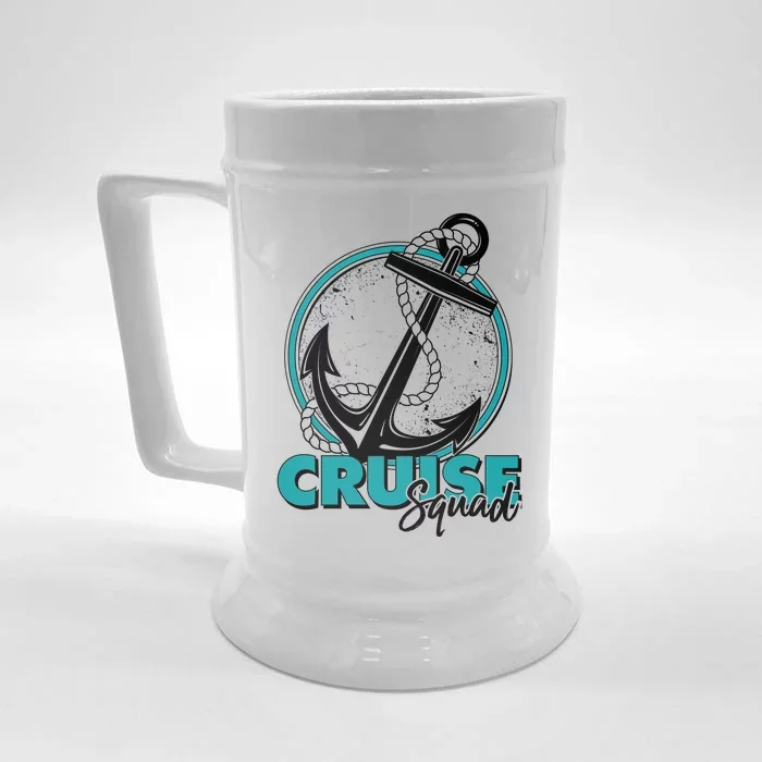 Cruise Squad Front & Back Beer Stein