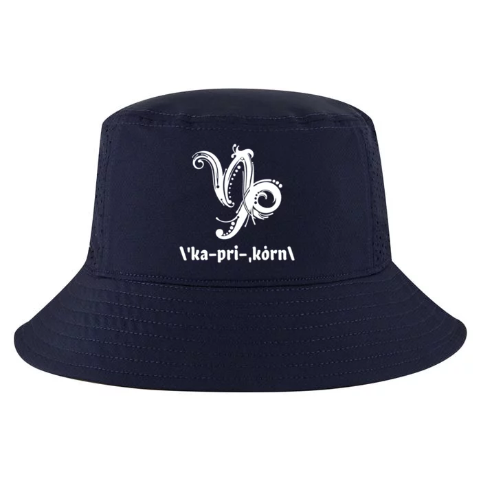 Cool Saying Capricorn Horoscope Zodiac Sign Esotericism Gift Cool Comfort Performance Bucket Hat