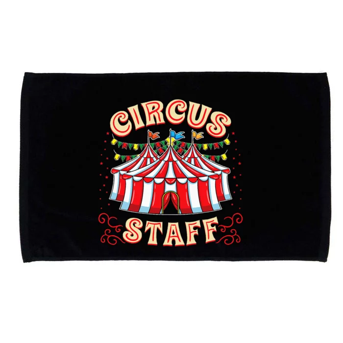 Circus Staff Circus Themed Party Microfiber Hand Towel