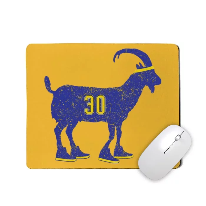 Cool Goat 30 Basketball Greatest Of All Time Mousepad