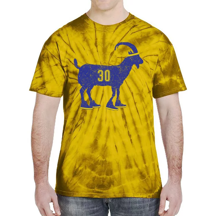 Cool Goat 30 Basketball Greatest Of All Time Tie-Dye T-Shirt