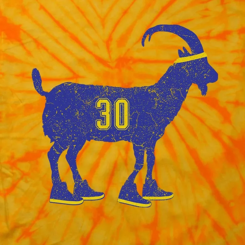 Cool Goat 30 Basketball Greatest Of All Time Tie-Dye T-Shirt