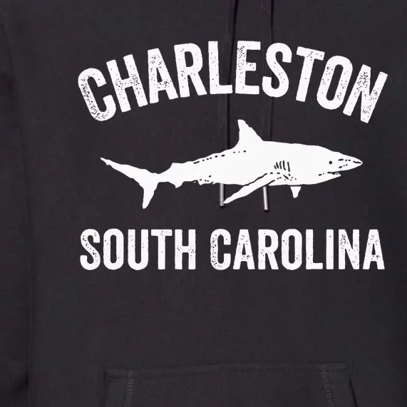 Charleston Shark Charleston South Carolina Gift Premium Hoodie