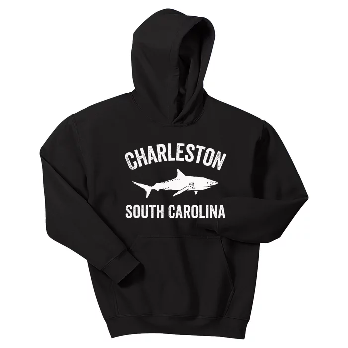 Charleston Shark Charleston South Carolina Gift Kids Hoodie