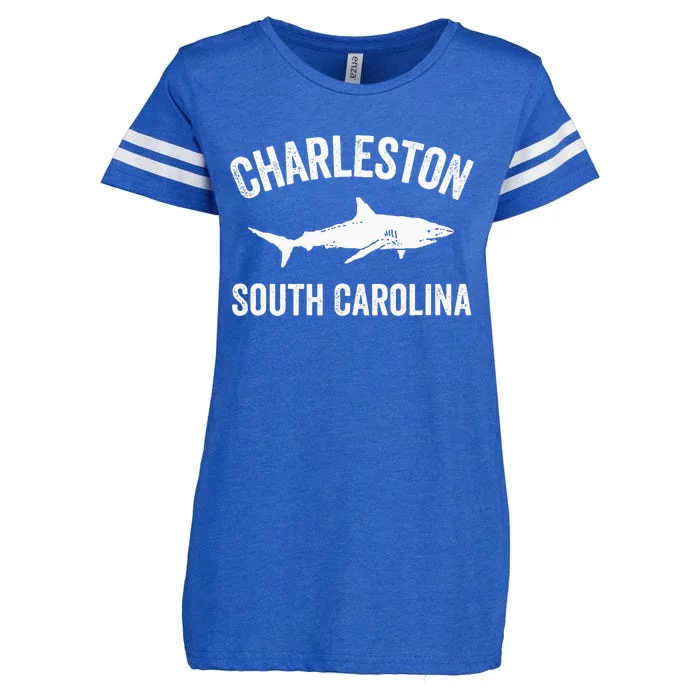 Charleston Shark Charleston South Carolina Gift Enza Ladies Jersey Football T-Shirt