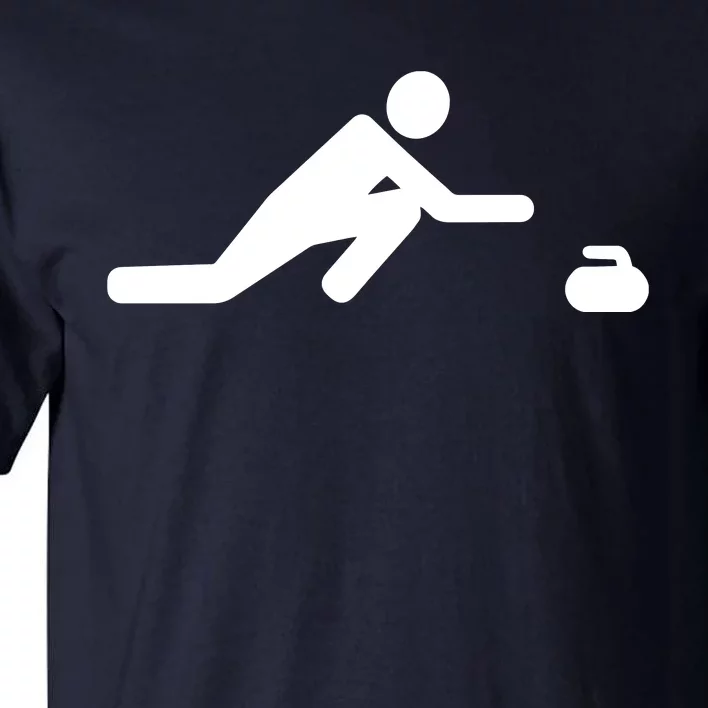 Curling Symbol Tall T-Shirt