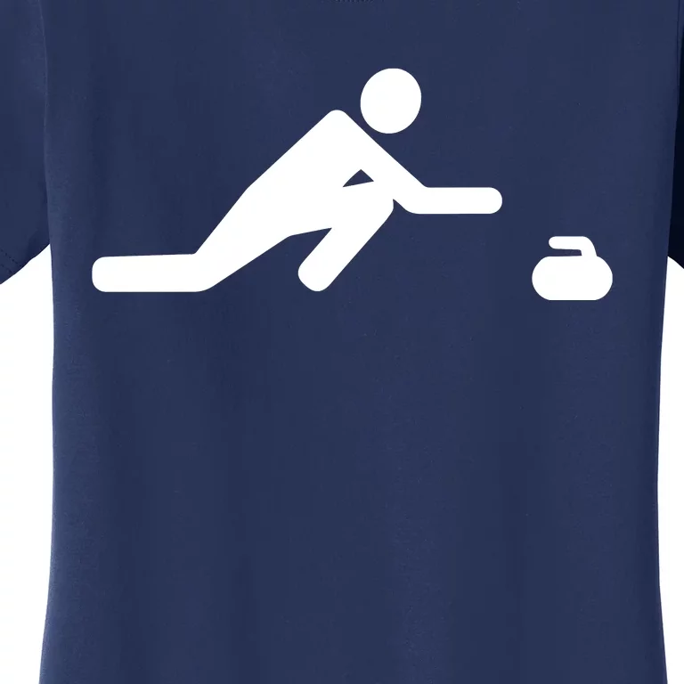 Curling Symbol Women's T-Shirt